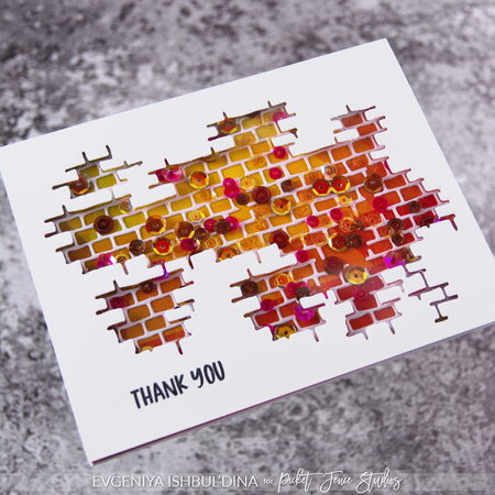 Fabulous Foiling Toner Card Stock - Cozy Rainbow Quilt
