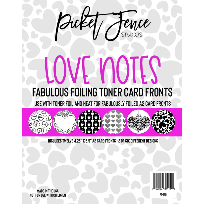 Fabulous Foiling Toner A2 Card Fronts
