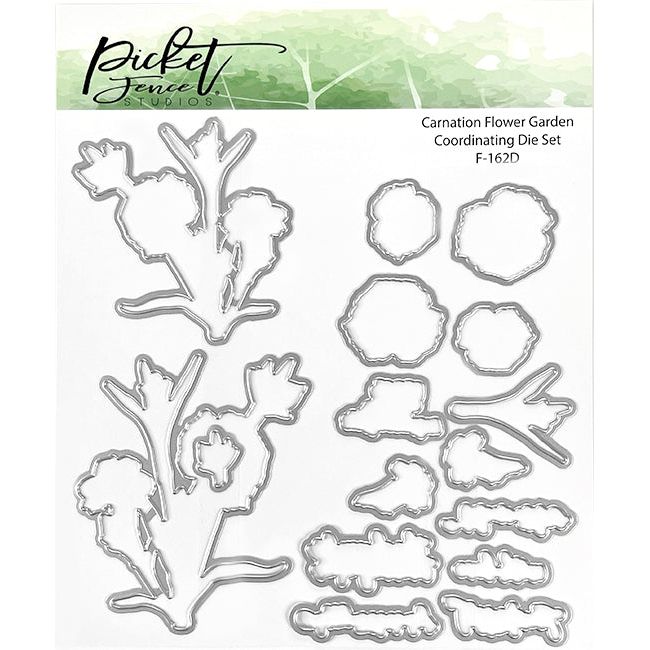 Carnation Flower Garden – Picket Fence Studios