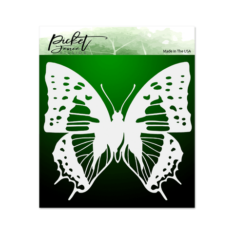Dart Butterfly 6x6 Stencil - Picket Fence Studios