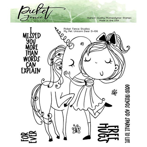 My Pet Unicorn Dear - Picket Fence Studios