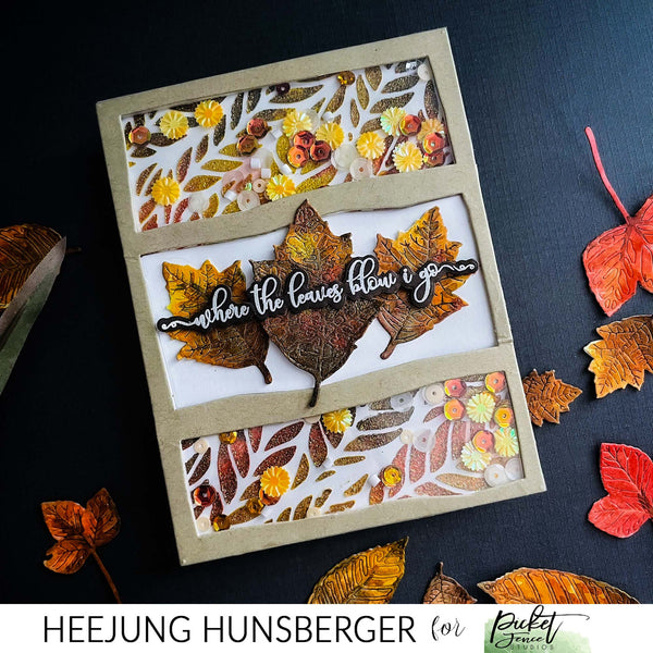 Paper Glaze Luxe - Autumn Leaves - Picket Fence Studios