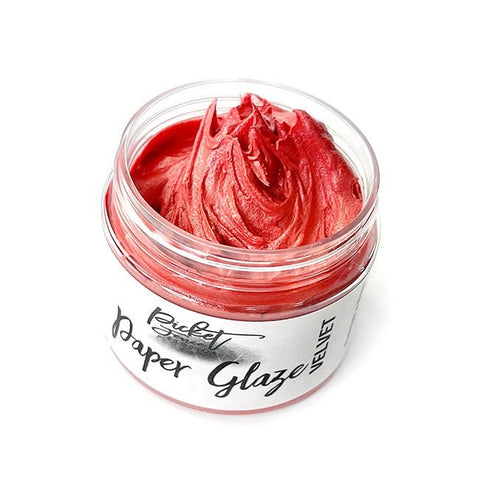 Paper Glaze Velvet - Rudolph's Nose - Picket Fence Studios