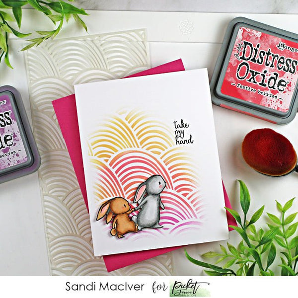 Peach and Piper Stamp Set - Picket Fence Studios