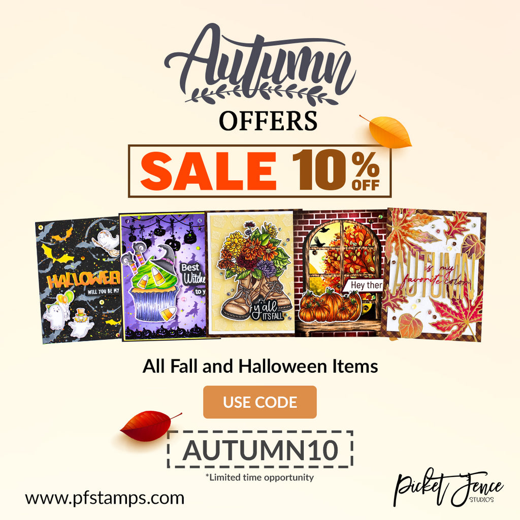 10% Off All Halloween and Fall Craft Supplies + Winner