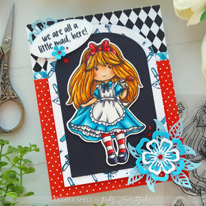 Alice-in-Wonderland Inspired Card