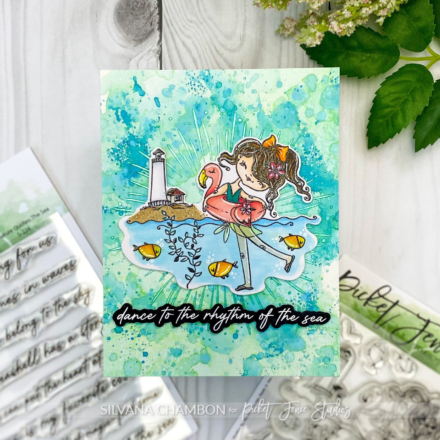 Dance to the rhythm of the sea card