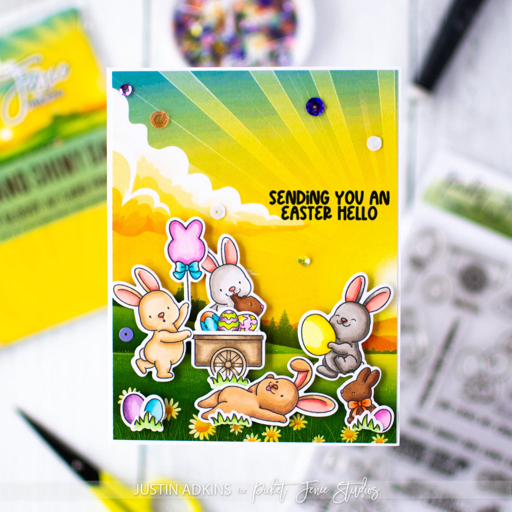 Creating Fabulous Easter Scene Cards with Fabulously Glossy A2 Card Fronts