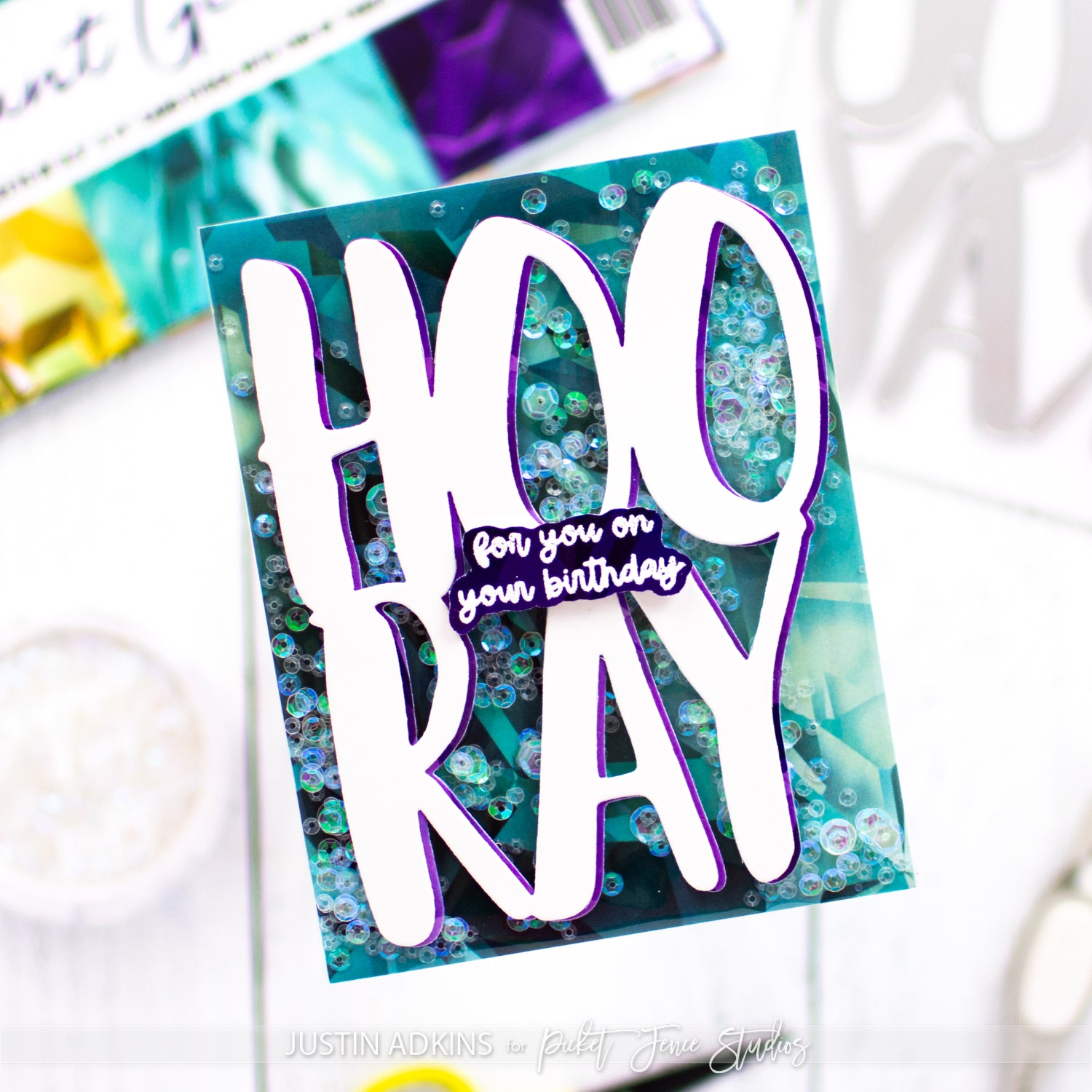 Hooray, It's a Shaker Card!