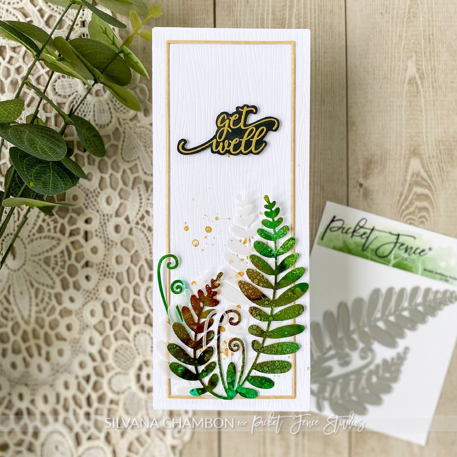 GET WELL SLIMLINE CARD