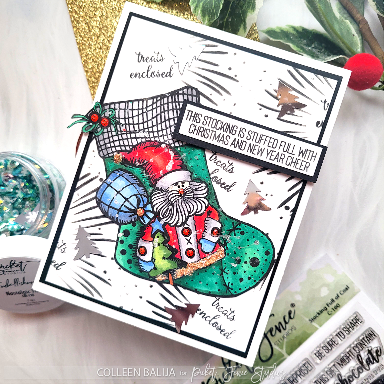 Jolly Greetings with Guest Designer Colleen!