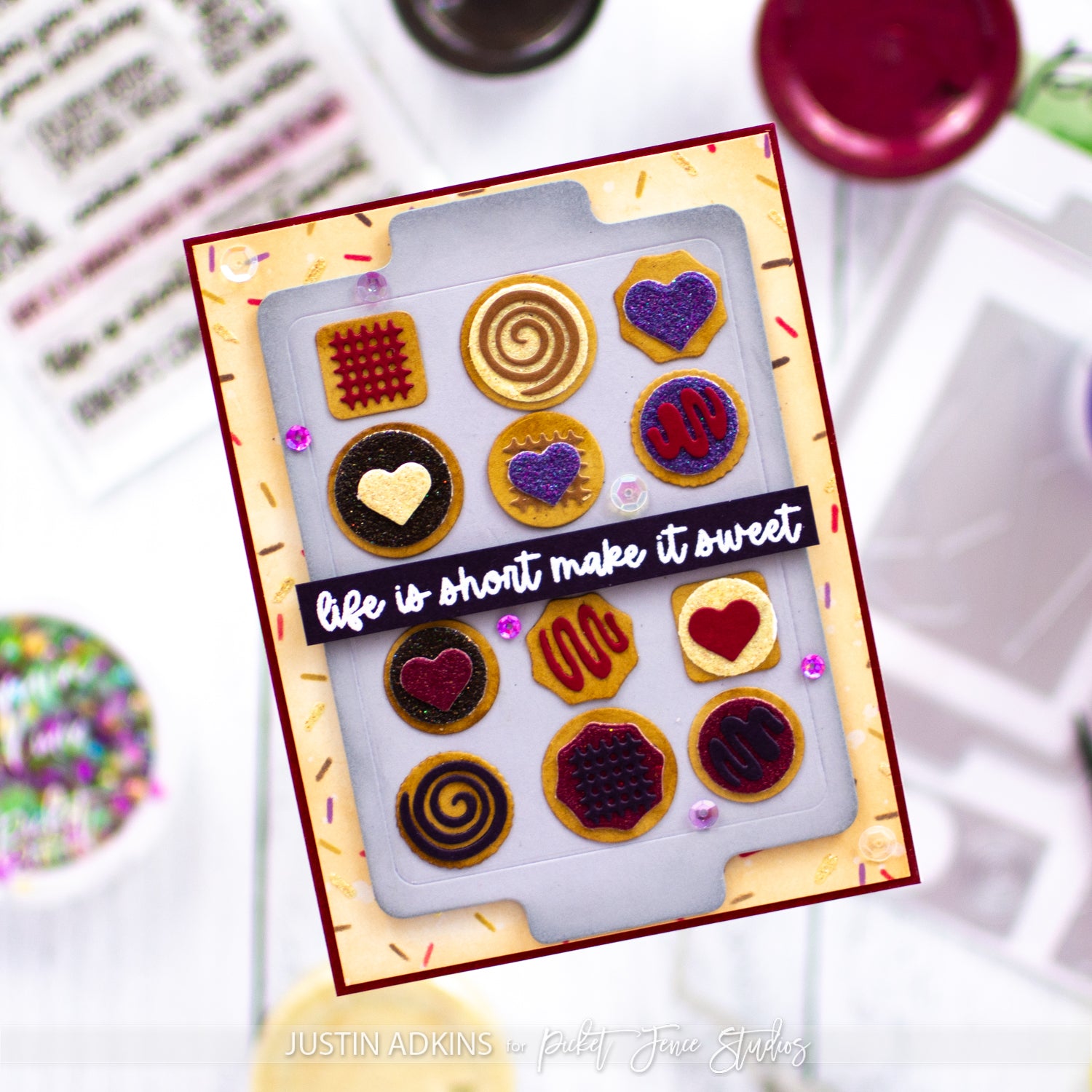 Decorating Crafty Cookies with Paper Glaze Products