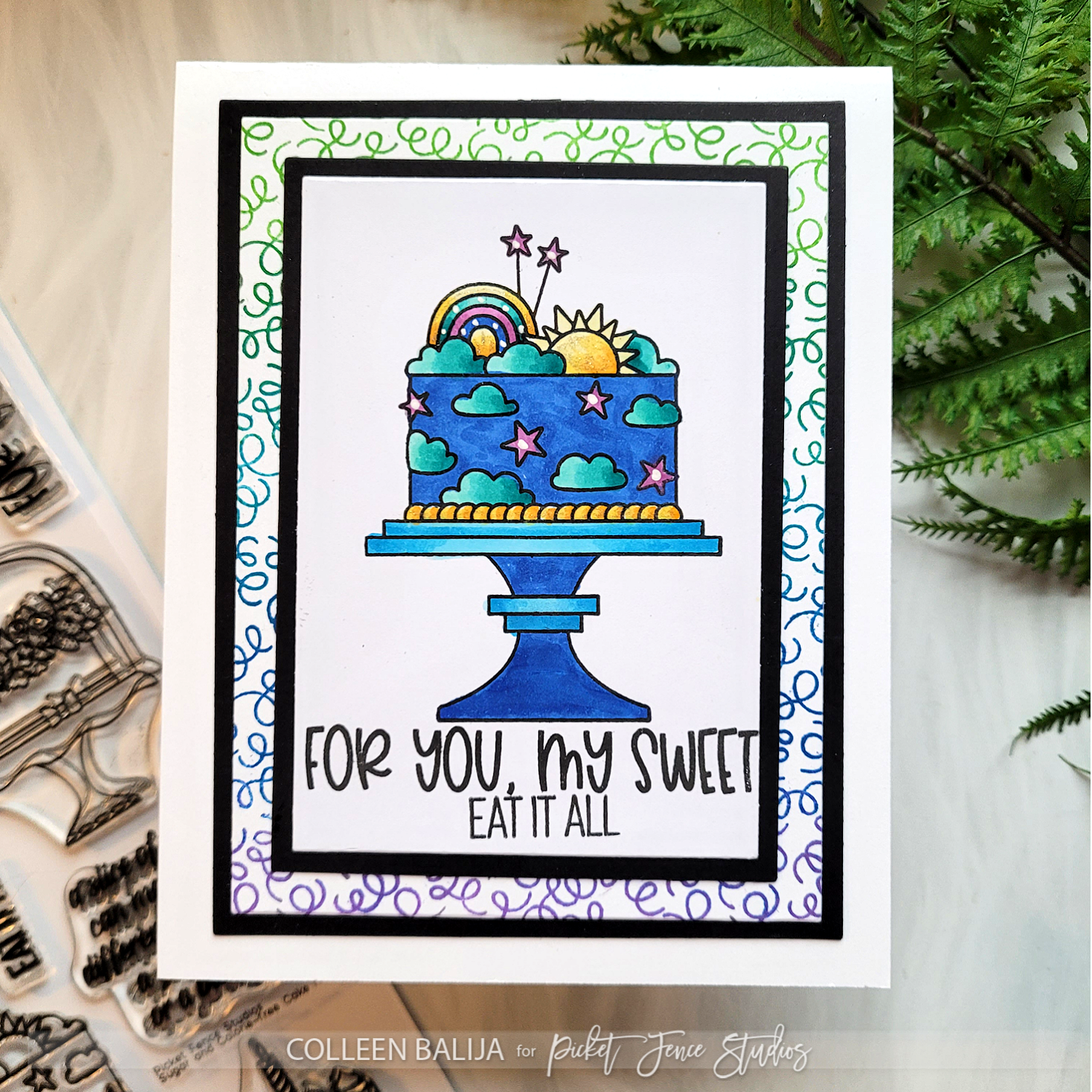 One Stamp used Two Ways