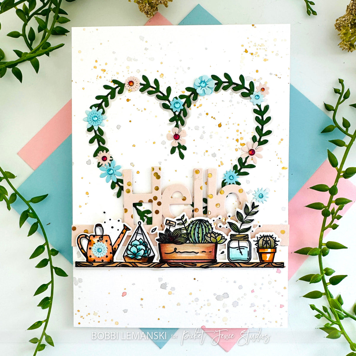 A Heartfelt Hello Card – Picket Fence Studios