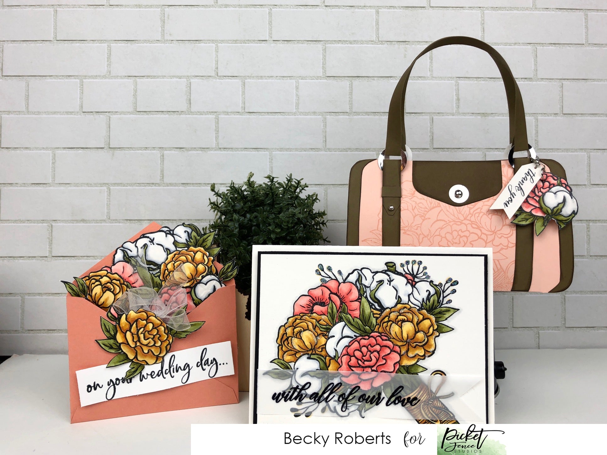 A Bride's Bouquet - Picket Fence Studios