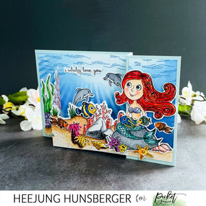 A Little Mermaid Wiper Card