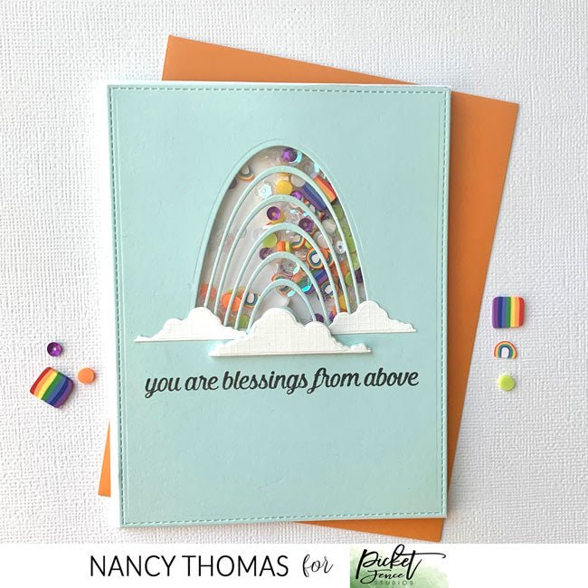 A Rainbow of Blessings - Picket Fence Studios