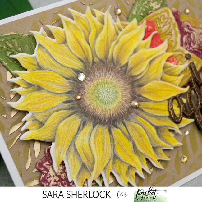 A Sunflower Bouquet of Inspiration - Picket Fence Studios