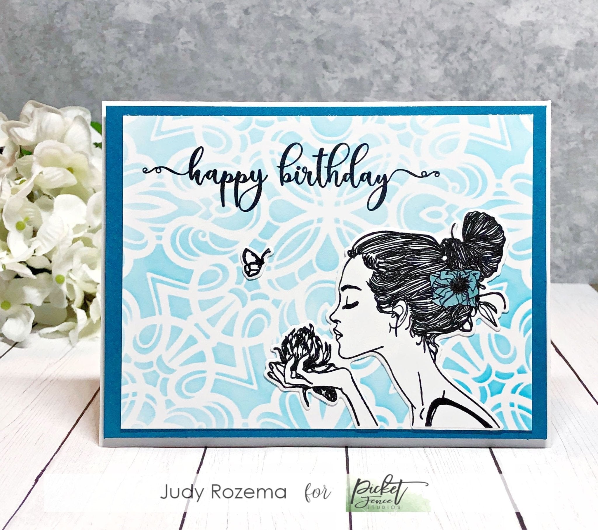 Add Color With Your Stencils! - Picket Fence Studios