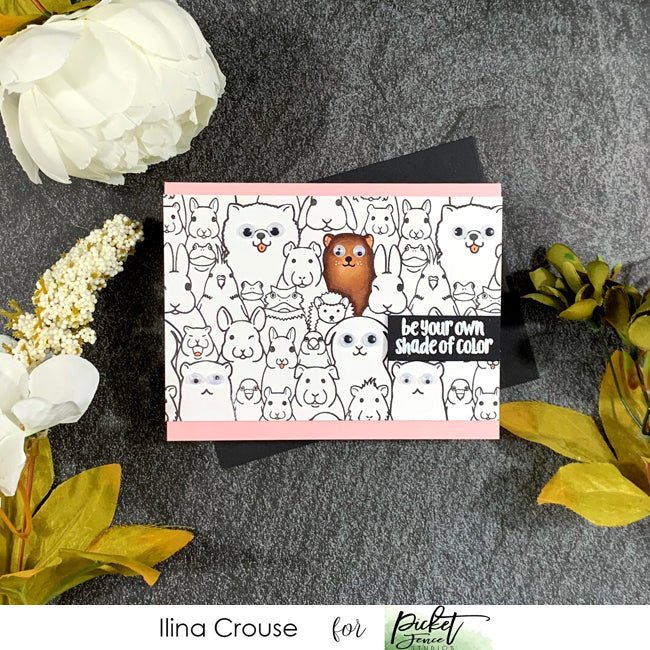 Be Your Own Shade of Color - Picket Fence Studios