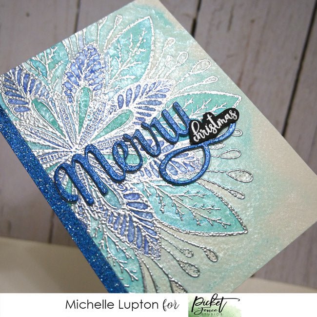 Blue and sparkly Christmas with Michelle Lupton - Picket Fence Studios