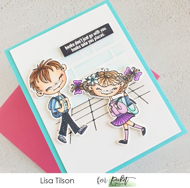 Books Take You Places - Picket Fence Studios