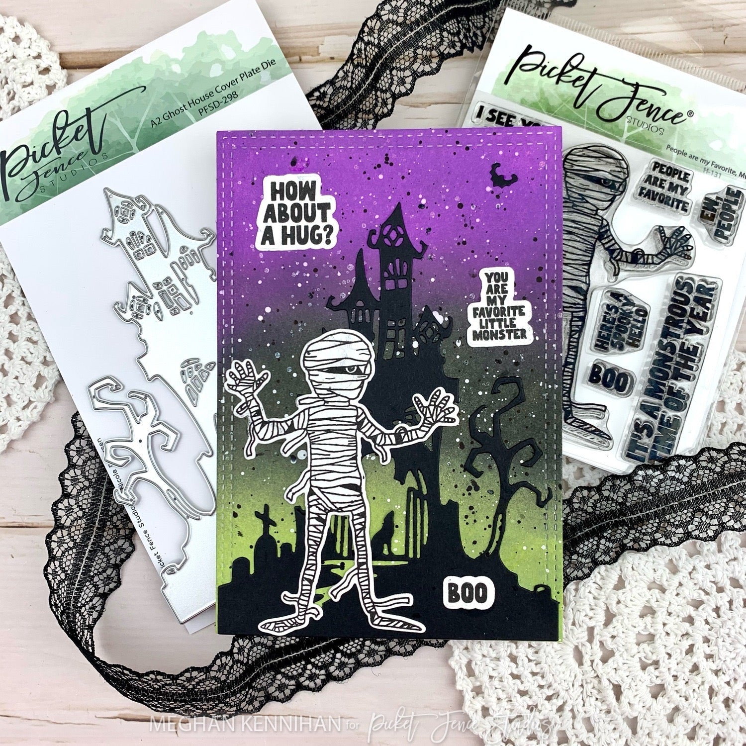 Bright and Boo-tiful Creations from Guest Designer Meghan Kennihan! - Picket Fence Studios
