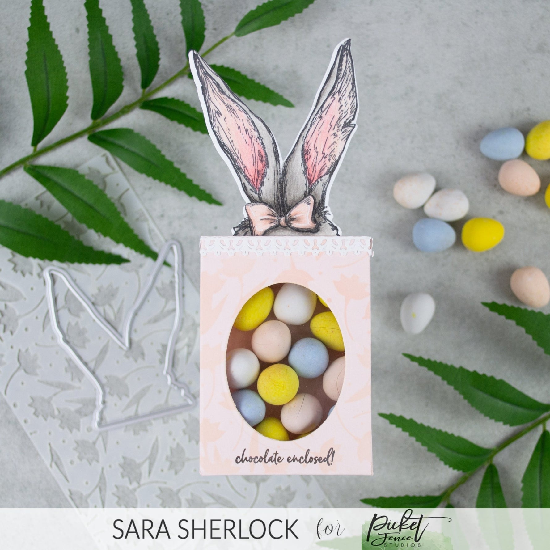 Bunny Ears & Chocolate - Picket Fence Studios