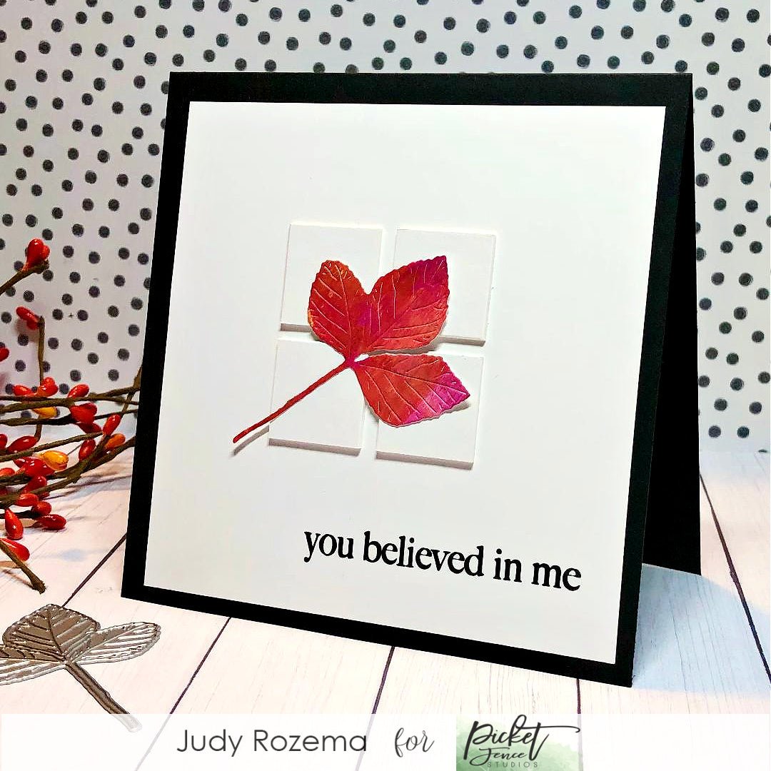 CAS Maple Leaves with Judy - Picket Fence Studios