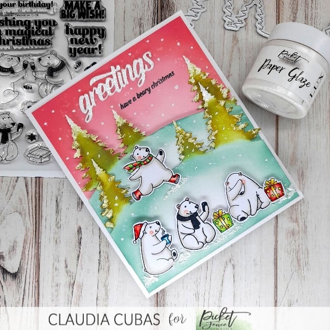 Christmas Countdown and A Polar Bear - Picket Fence Studios
