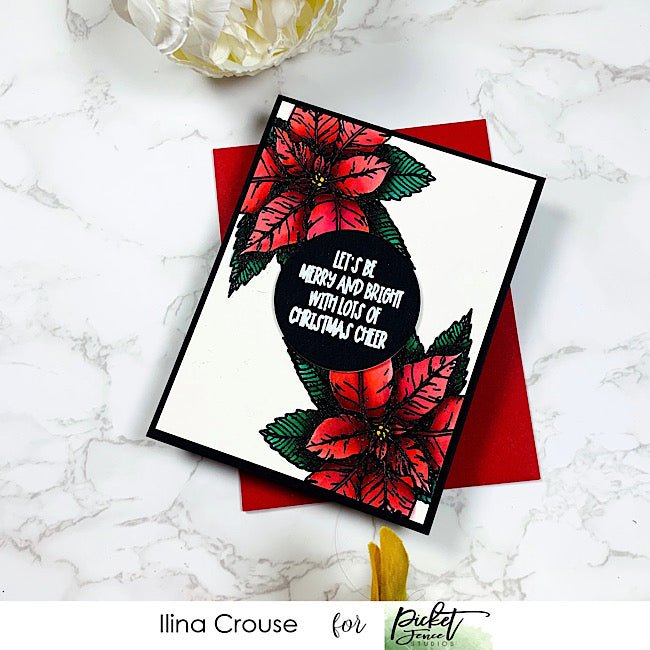 Christmas Flower - Picket Fence Studios