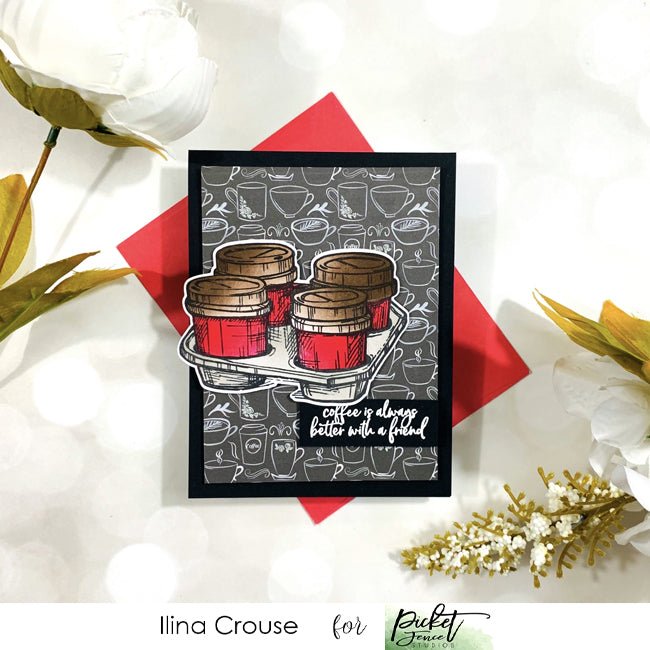 Coffee is Always Better With a Friend - Picket Fence Studios