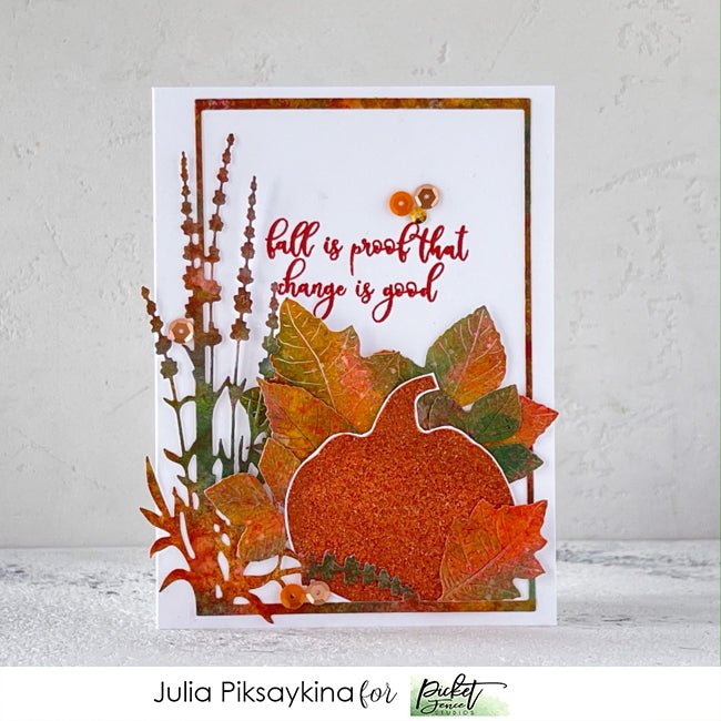 Fall is Proof that change is good with Julia - Picket Fence Studios