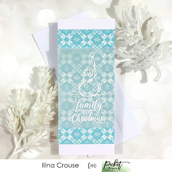 Family is the Best Part of Christmas - Picket Fence Studios