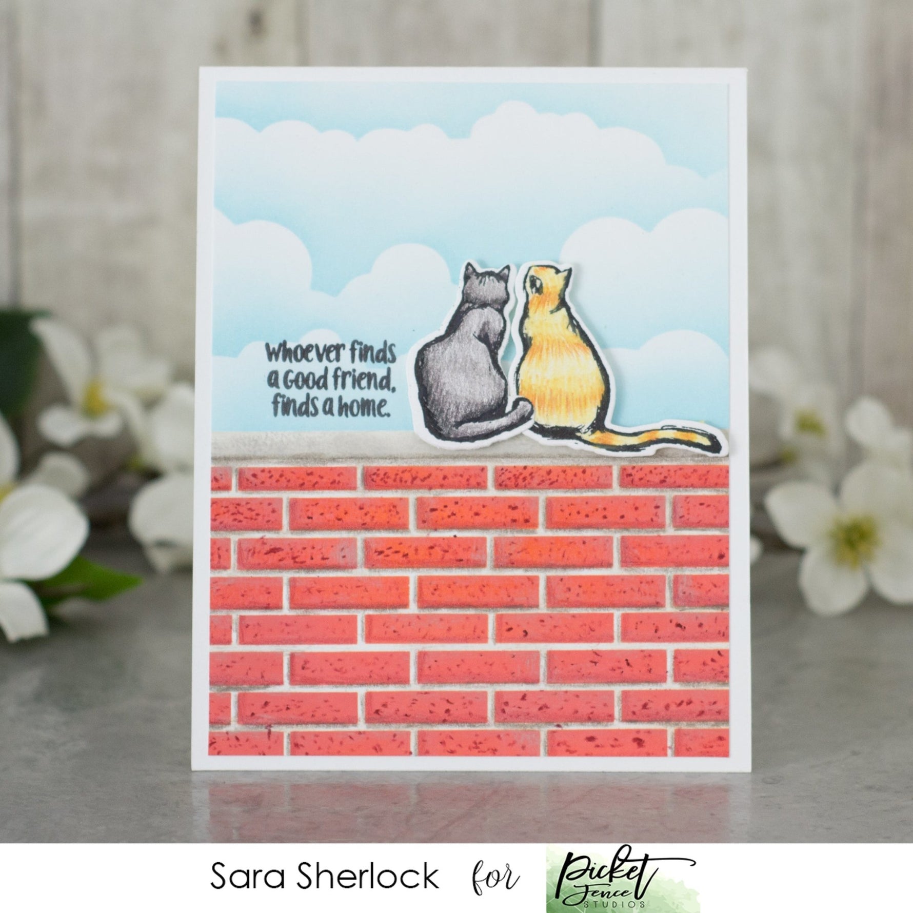 Finds A Good Friend - Picket Fence Studios