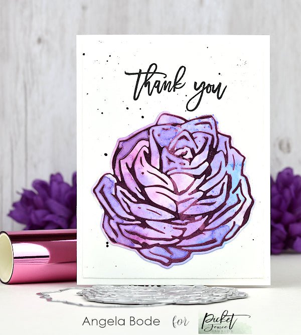 Foiled Watercolor - Picket Fence Studios