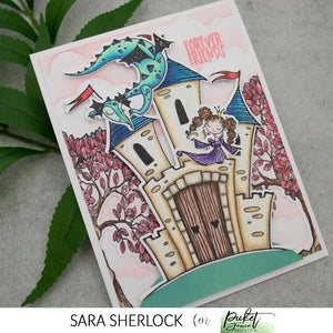 Forever Friends Fairytale Scenic Card
