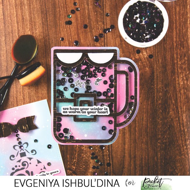 Happy Holidays From Our Family To Yours cards. - Picket Fence Studios