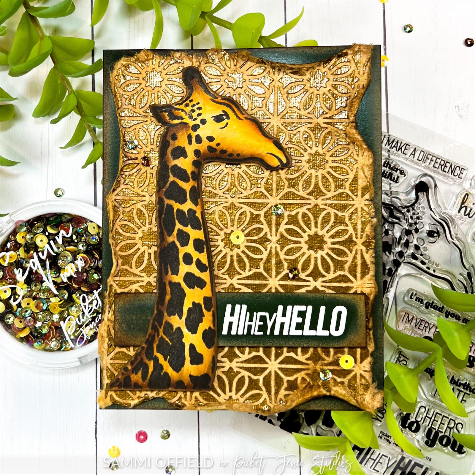 HiHeyHello - Longneck Family Kit - Picket Fence Studios
