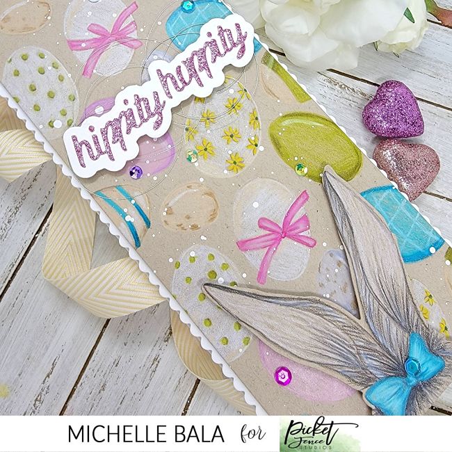 Hippity Hoppity Slimline - Picket Fence Studios