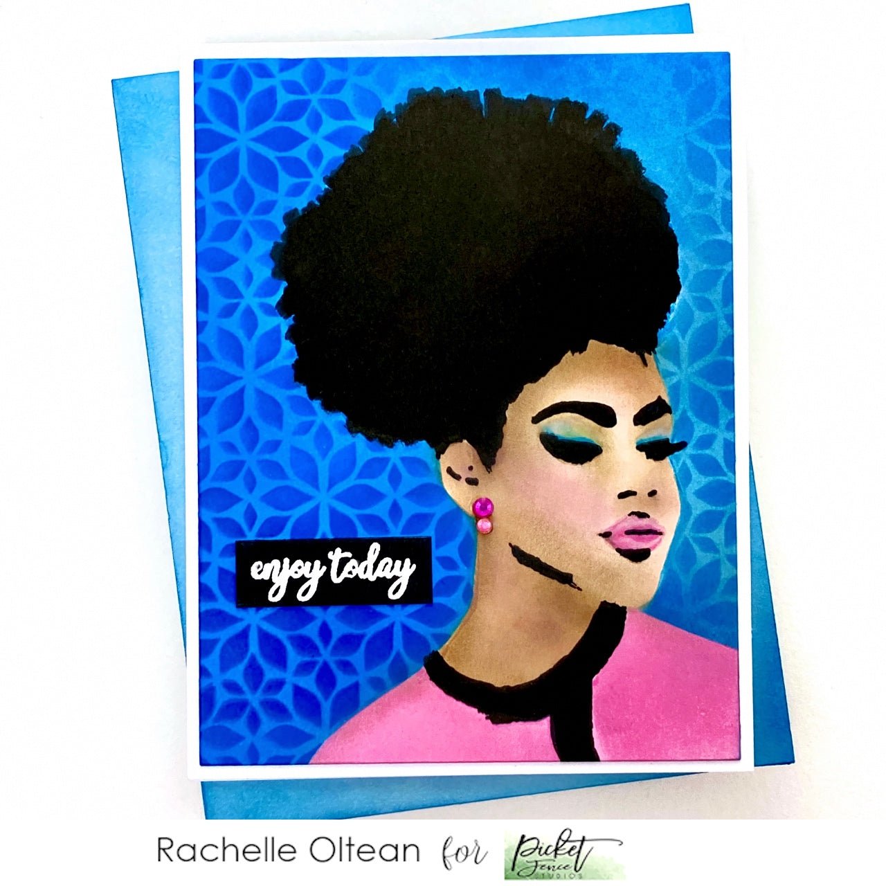 Iconic Beauty Kiara - Masked Ink Blending with Rachelle - Picket Fence Studios