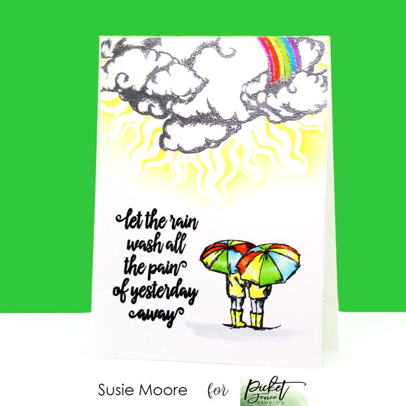 Let the Rain Wash All the Pain of Yesterday Away with Susie Moore - Picket Fence Studios