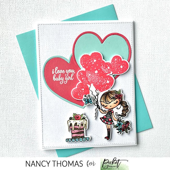 Love You Baby Girl & a Sale - Picket Fence Studios