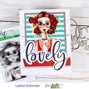 Lovely Summer Card with Larisa