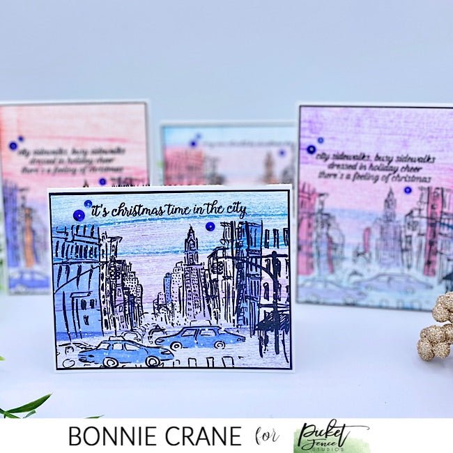 Mass Producing Christmas Cards featuring There’s A Feeling of Christmas - Picket Fence Studios