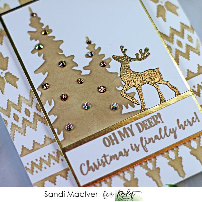 Monochromatic Christmas Cards - Picket Fence Studios