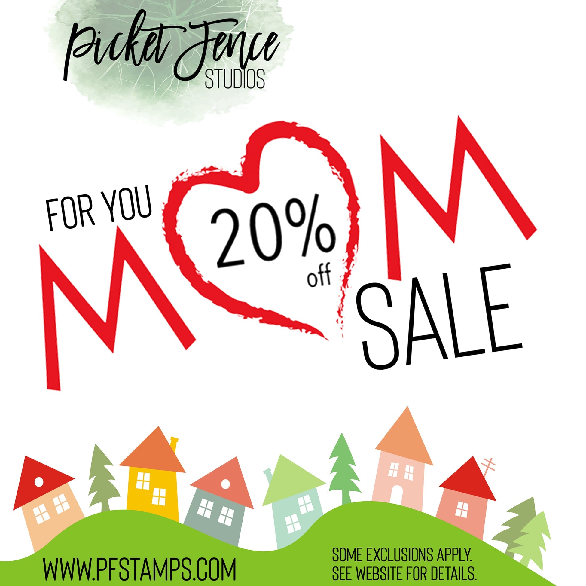 Mother's Day Sale in the shop NOW! - Picket Fence Studios