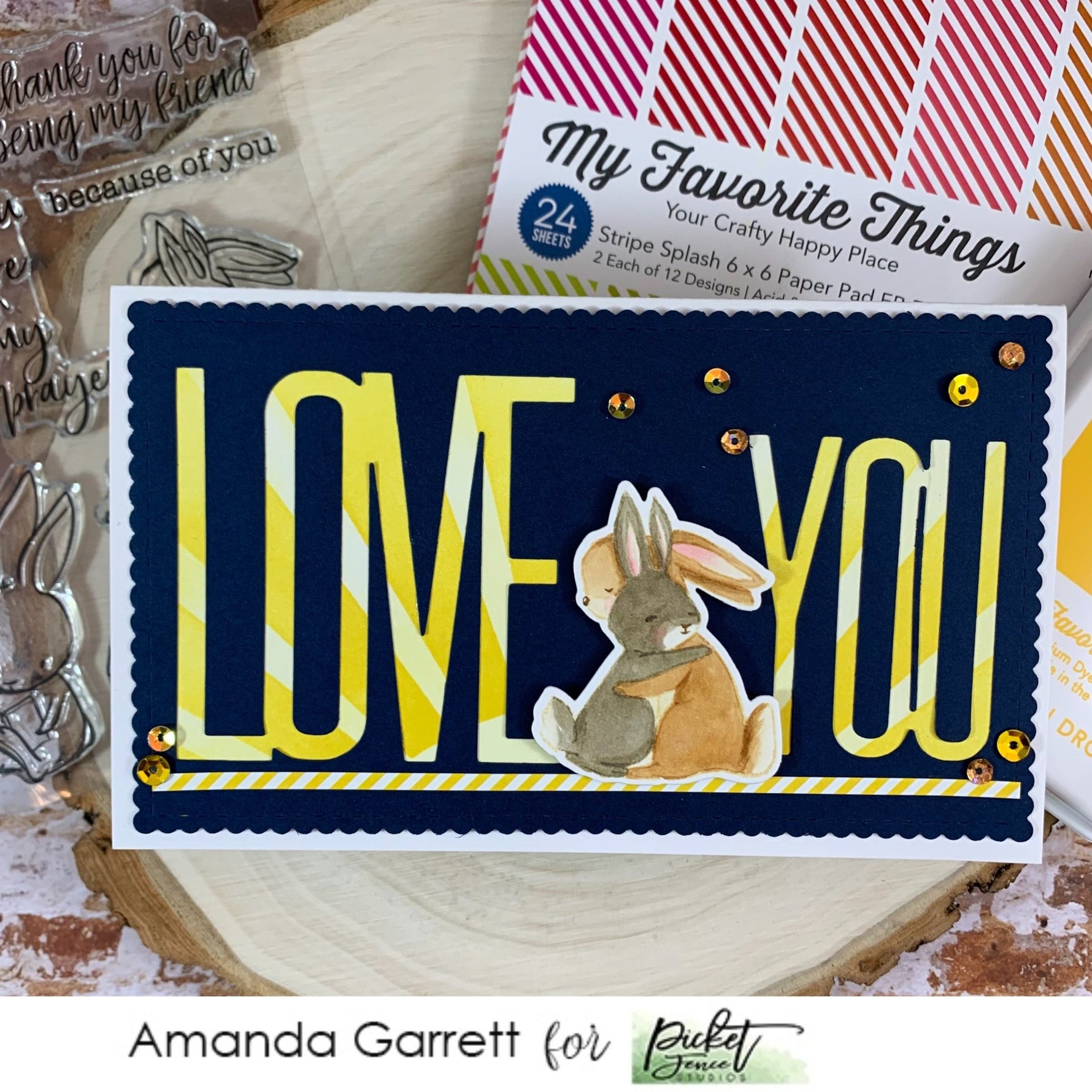 My Favorite Things + Picket Fence Studios Blog Hop & Giveaway! - Picket Fence Studios