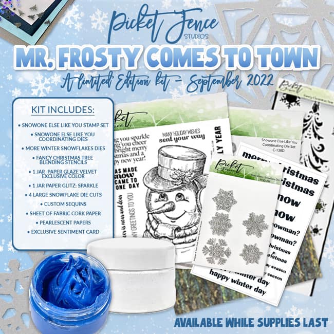 *New* Mr. Frosty Comes to Town Kit - Picket Fence Studios