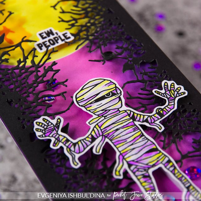 People are my Favorite, Mummy Card Idea. - Picket Fence Studios